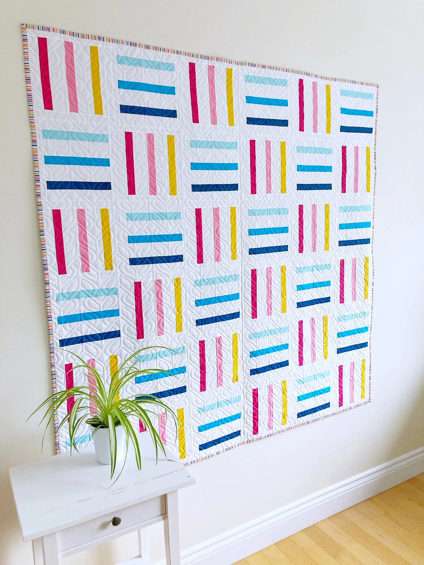 Bar Code Quilt Pattern - PDF Instant Download - Image 3