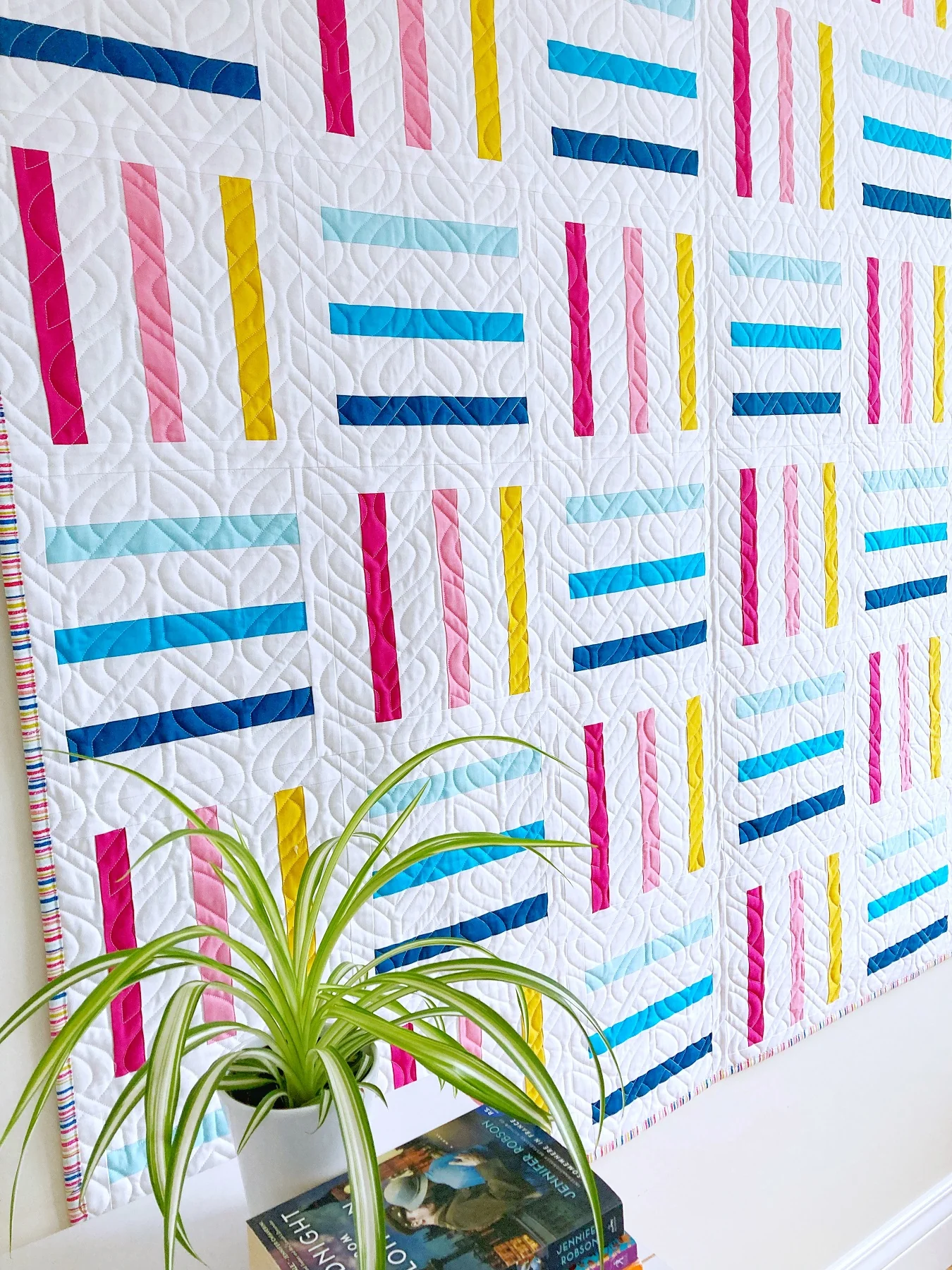 Bar Code Quilt Pattern - PDF Instant Download - Image 6