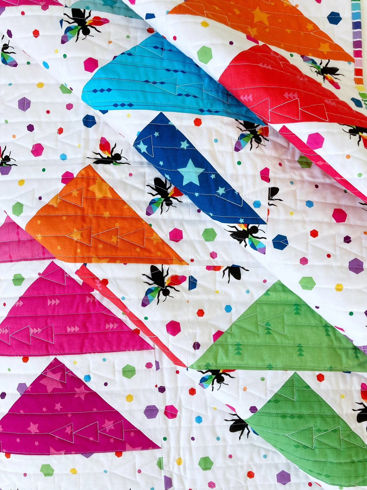 Flocks of Colour Quilt Pattern - PRINTED PATTERN - Image 4