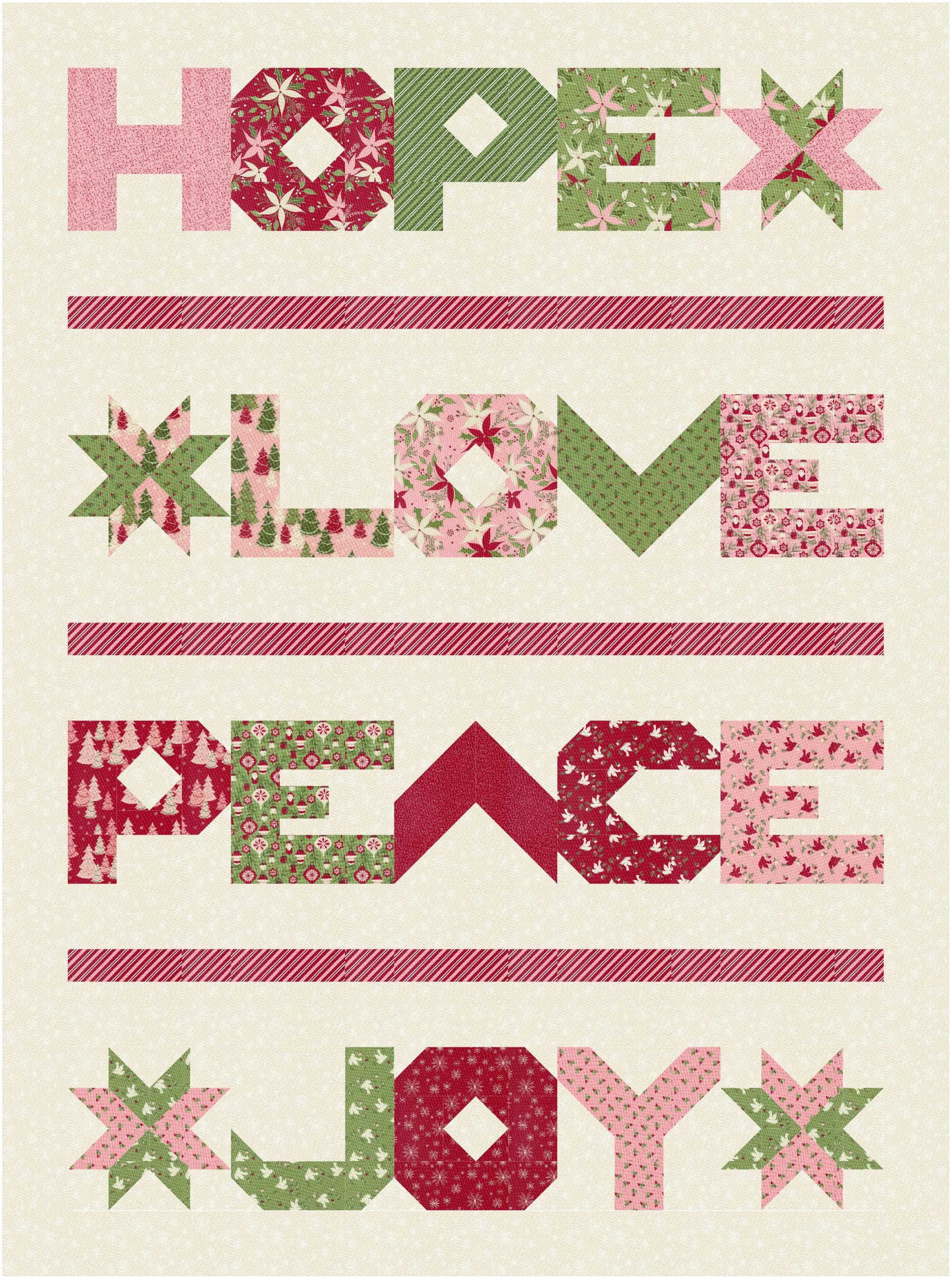 Holiday Spirit Quilt Pattern - PRINTED PATTERN - Image 6