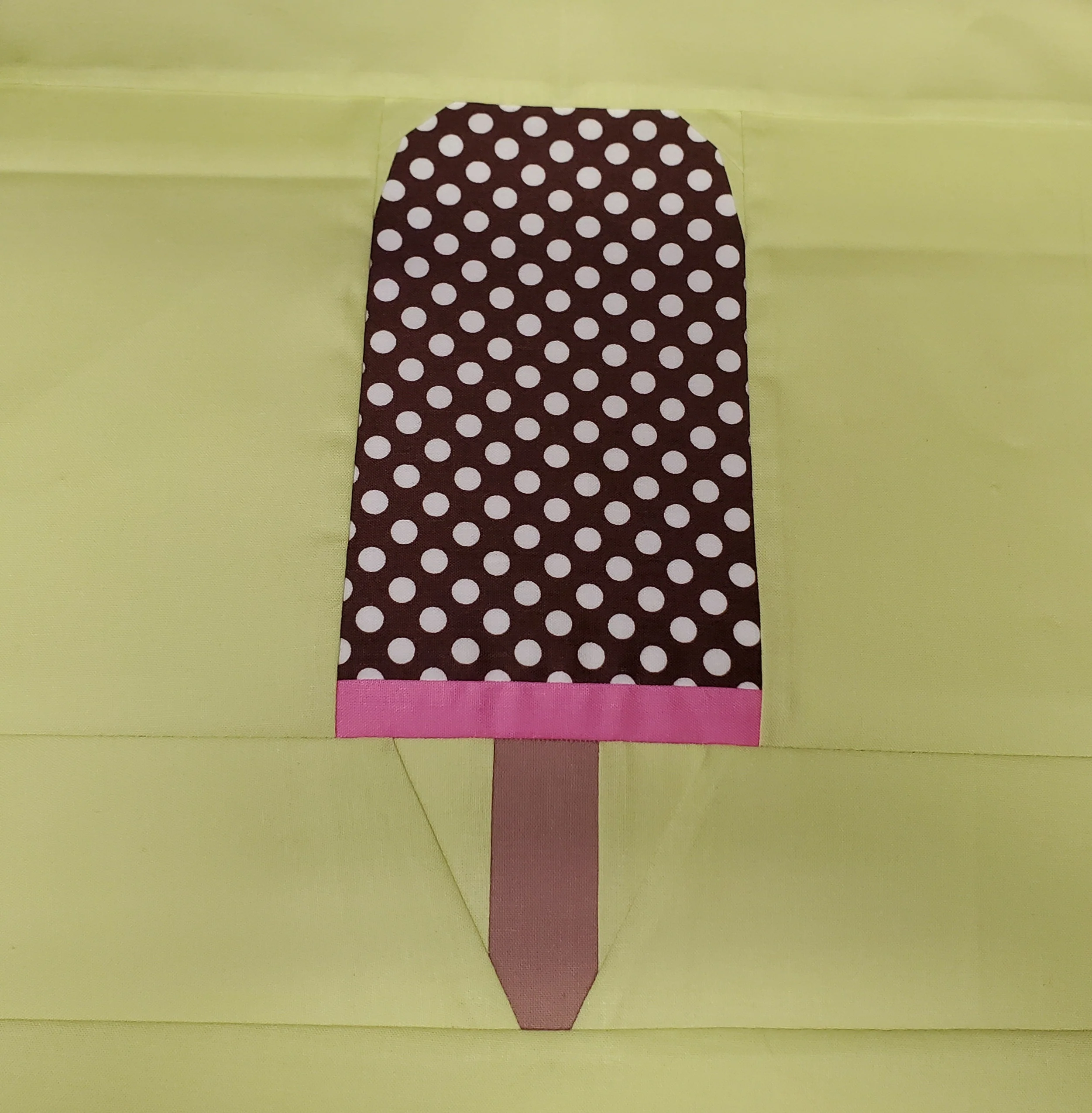 Ice Cream Bar #1 FPP Quilt Block Pattern - PDF Instant Download - Image 5