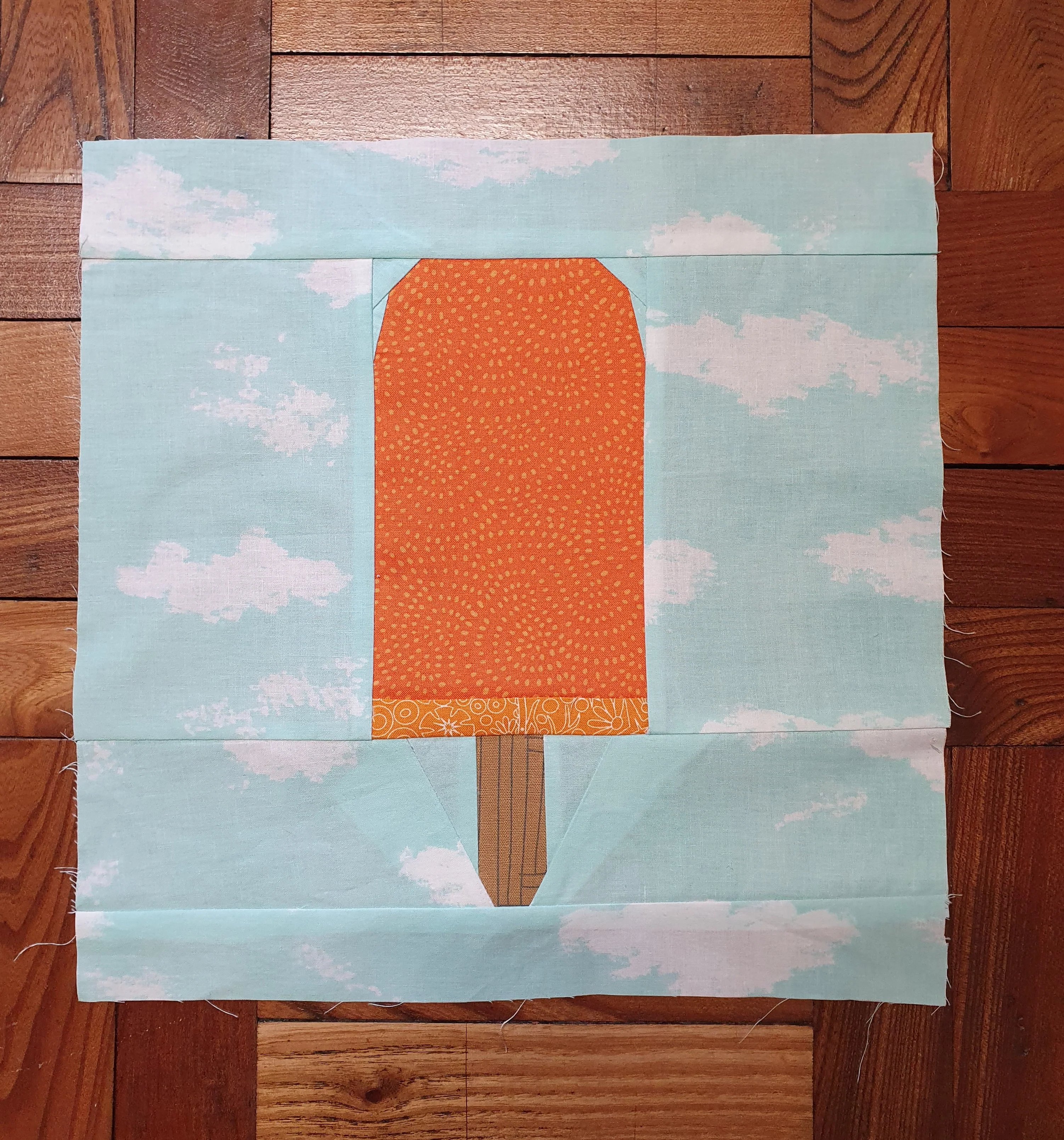 Ice Cream Bar #1 FPP Quilt Block Pattern - PDF Instant Download - Image 7