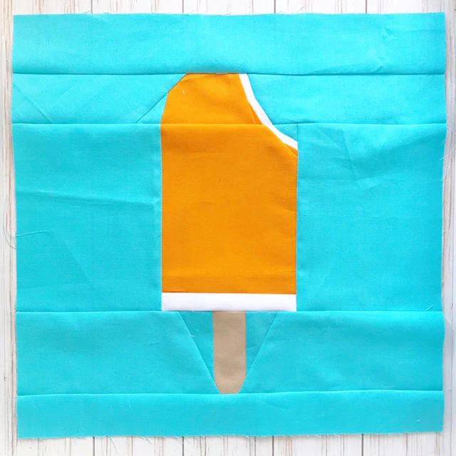 Ice Cream Bar #2 FPP Quilt Block Pattern - PDF Instant Download - Image 4