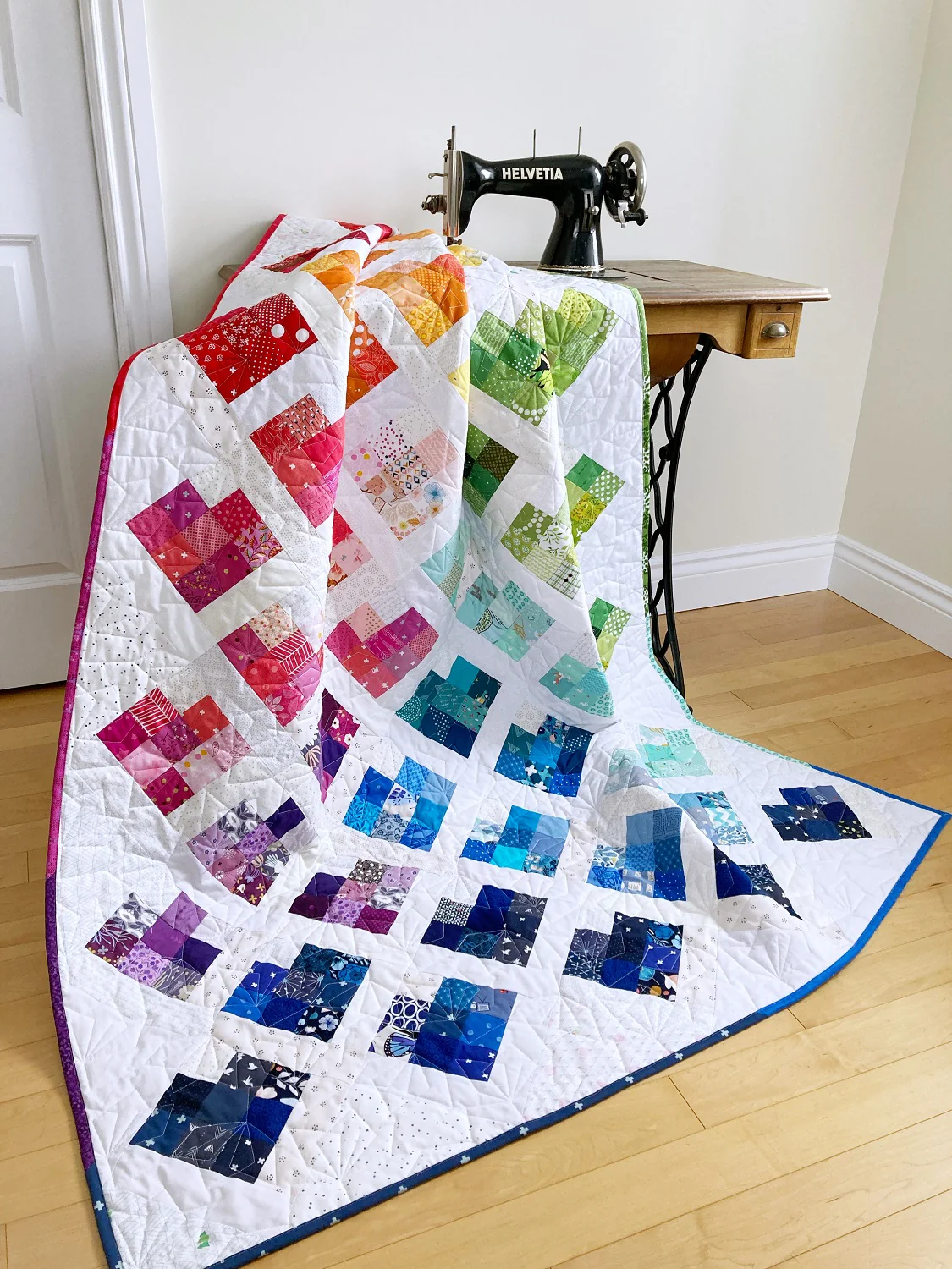 Scrappy Love Quilt Pattern - PDF Instant Download - Image 5