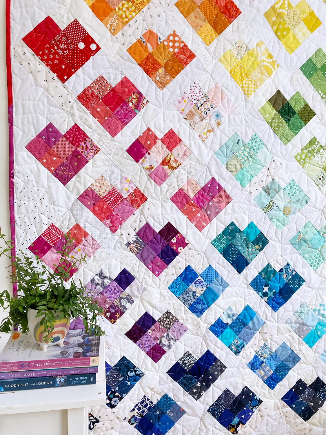 Scrappy Love Quilt Pattern - PDF Instant Download - Image 7
